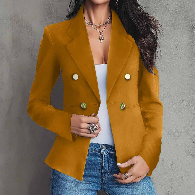Aurelia Double-Breasted Blazer