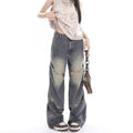 Indigo Bexley Retro Wide-Leg Jeans