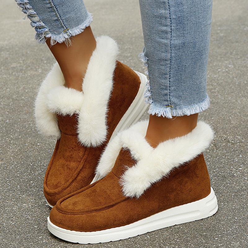 Stride Arden Plush Ankle Snow Boots