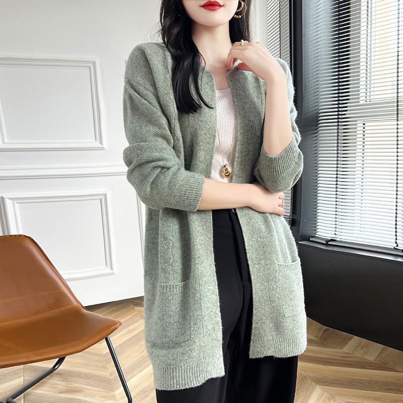 Lumen Bexley Wool Round Cardigan