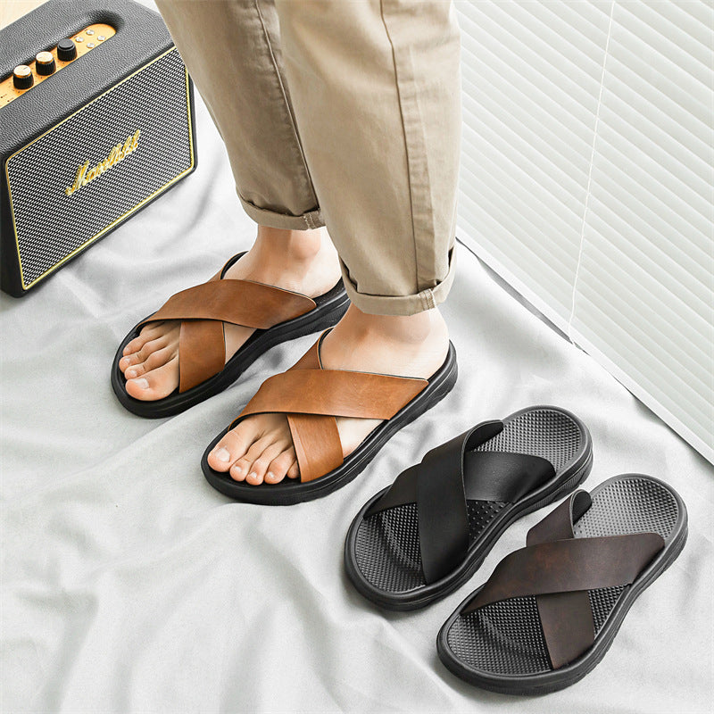 Stride Men's Open-Toe Minimalist Slides