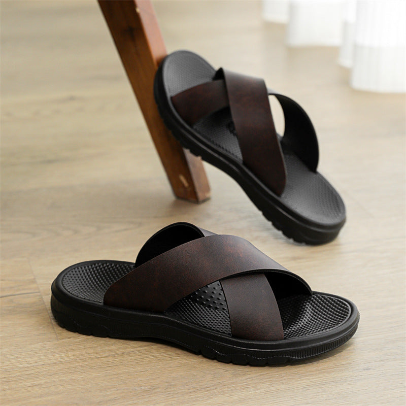 Stride Men's Open-Toe Minimalist Slides