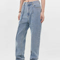 Indigo Elan Straight Jeans
