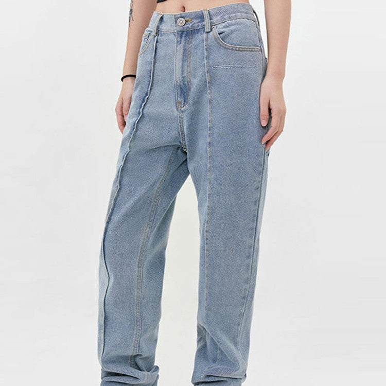 Indigo Elan Straight Jeans