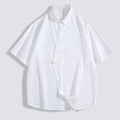 Metro Men's Linen Short-Sleeve Shirt