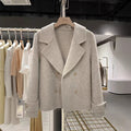 Lumen Garnet Wool Coat