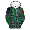 District Bexley Men's 3D-Print Hoodie