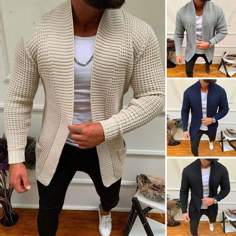 Atlas Men's Striped Cardigan