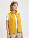 District Men's Fleece-Lined Zip-Up Stand-Collar Vest