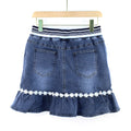 Sway Arden Embroidered Denim Skirt