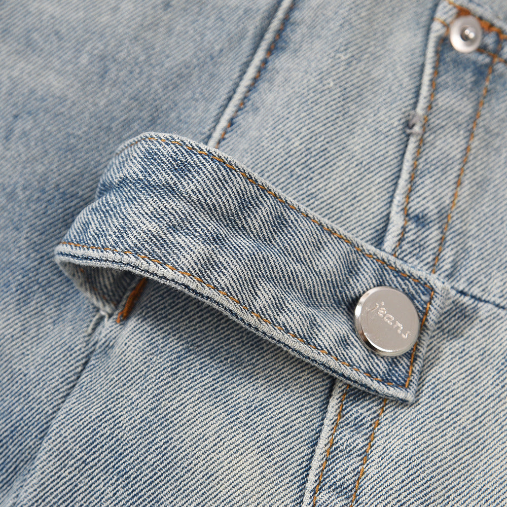 Indigo Isla Men's Straight Jeans