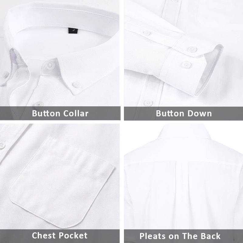 Metro Bexley Men's Long-Sleeve Oxford Shirt