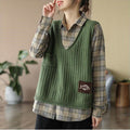 Hearth Knit Relaxed V-Neck Vest