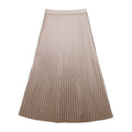 Sway Satin Pleated Midi Skirt