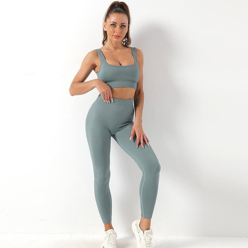 SculptForm Seamless High-Waist Two-Piece Set