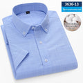 Metro Men's Cotton Striped Plaid Shirt