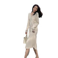 Nova Lace Retro Knit Dress