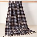 Ember Plaid Thick Scarf