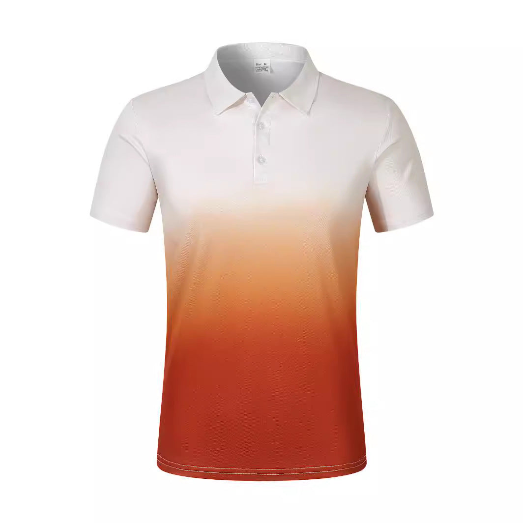 Metro Men's Pocket Gradient Polo Shirt