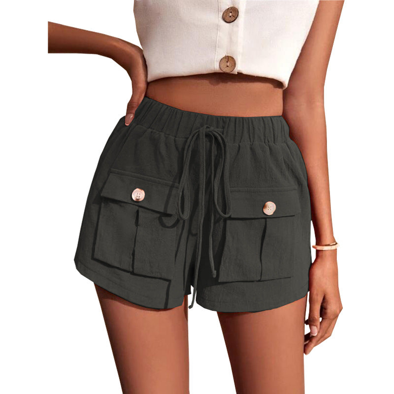 Rover Relaxed Drawstring Pocket Cargo Shorts