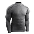 Velocity Men's Quick-Dry Long-Sleeve Turtleneck Top