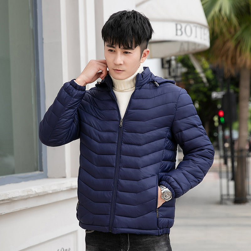 District Men's Short Lightweight Down Jacket