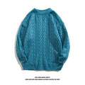 Atlas Men's Cable-Knit Retro Turtleneck Sweater
