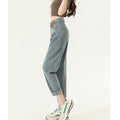 Indigo Bexley Straight High-Waist Jeans