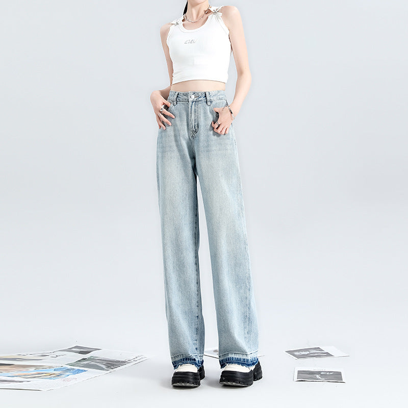 Indigo Rowan Wide-Leg Jeans