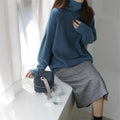 Hearth Cashmere Relaxed Turtleneck Sweater