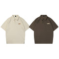 Metro Men's Embroidered Retro Polo Shirt