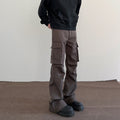 Rover Straight Pleated Cargo Pants