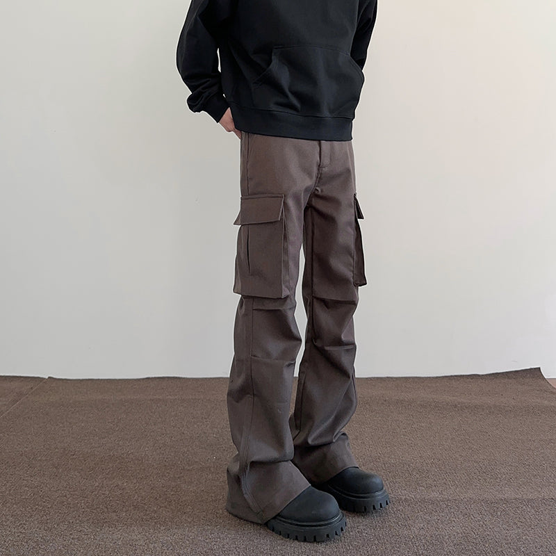 Rover Straight Pleated Cargo Pants