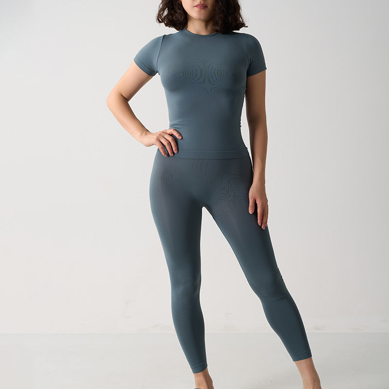 SculptForm Seamless Tee & Leggings Set, view 2