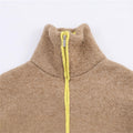 District Men's Knit Contrast Bomber Jacket