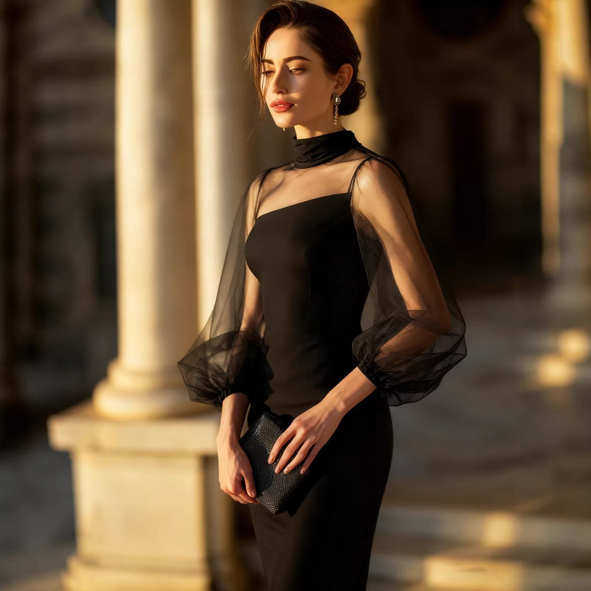 Nova Mesh Knit Dress