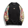 District Men's Crew-Neck Printed Gradient Hoodie