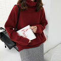 Hearth Cashmere Relaxed Turtleneck Sweater
