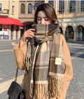 Ember Long Plaid Scarf
