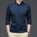 Metro Men's Long-Sleeve Polo Shirt