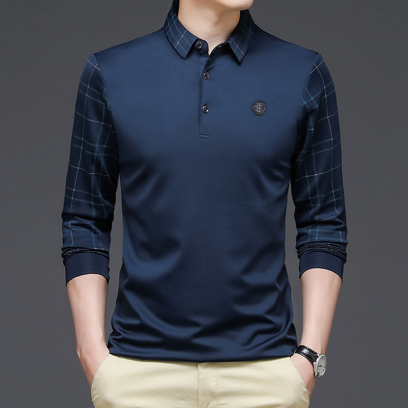 Metro Men's Long-Sleeve Polo Shirt