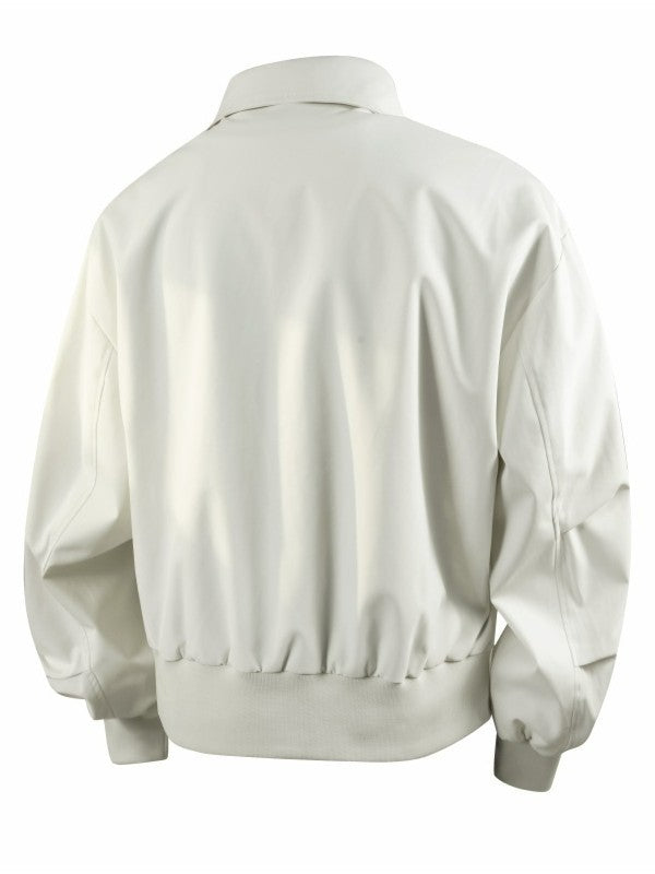 District Men's Cropped Bomber Jacket