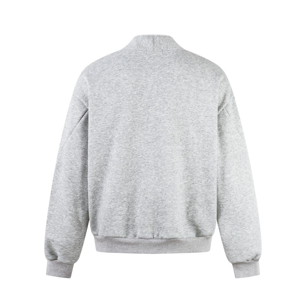 Atlas Men's Fleece-Lined Half-Zip Pullover, view 2
