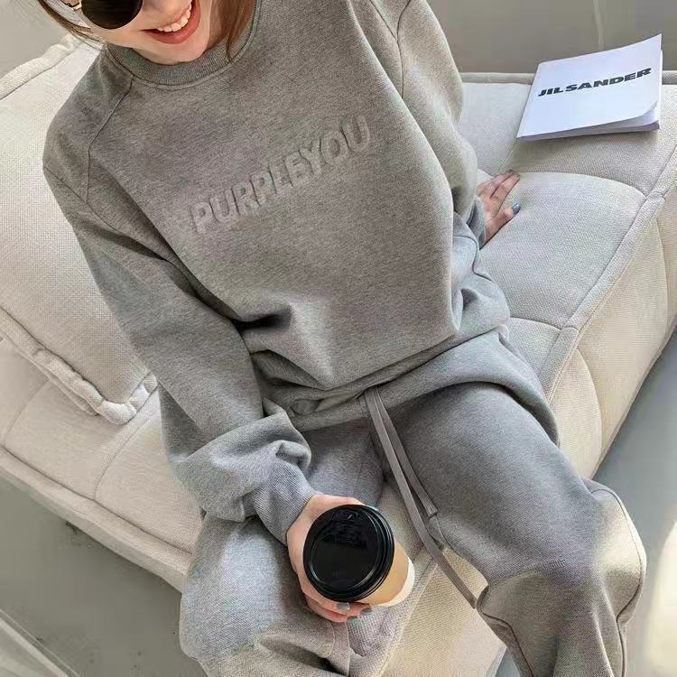 District Bexley Men's Long-Sleeve Crew-Neck Printed Sweatshirt