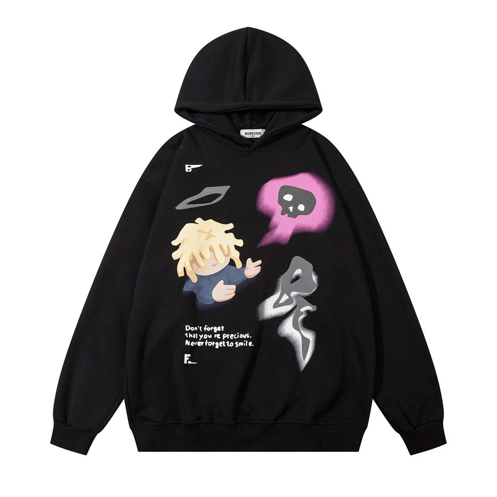 District Harlow Men's Printed Hoodie
