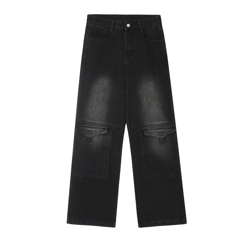 Indigo Arden Men's Denim Cargo Pants