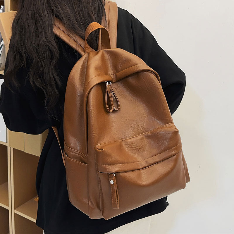 Carry Calder Leather Minimalist Backpack