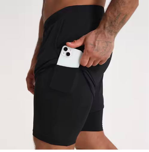 Velocity Men's Quick-Dry Breathable Gym Shorts