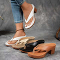 Stride Square Solid Flip-Flops