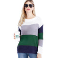 Hearth Knit Relaxed Striped Pullover